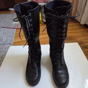 Timberland Women's Tall Lace Up Boots Size 9